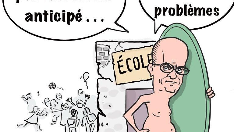 Illustration - Cachez ce nombril que je ne saurais voir