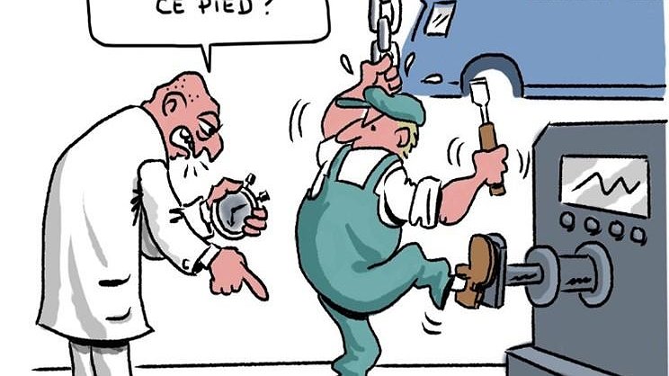 Illustration - LES NOUVELLES EN USINE