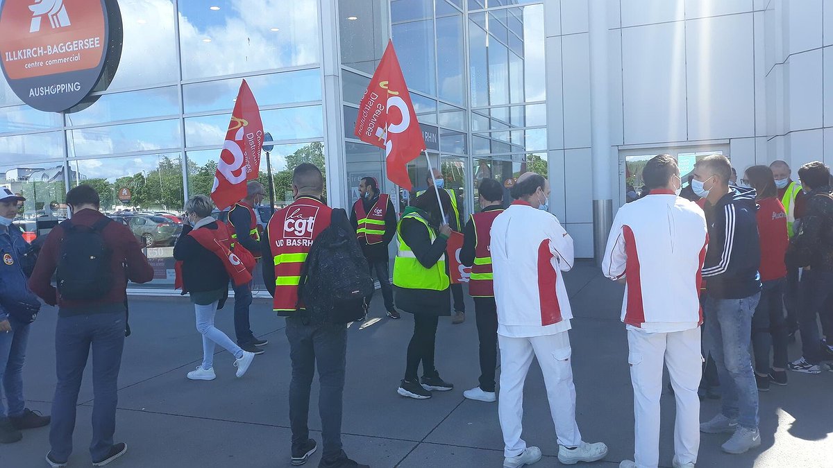 Illustration - Débrayage pour les conditions de travail et les salaires