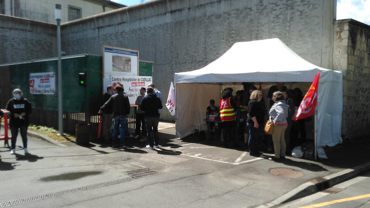 Illustration - En grève contre la politique de la direction