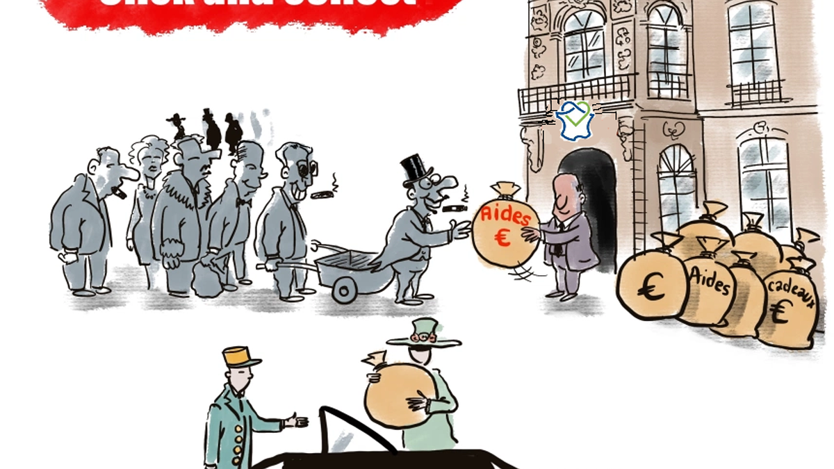 Illustration - Hautes subventions pour grandes entreprises