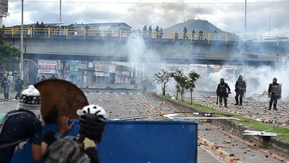 Colombie : manifestations et répression