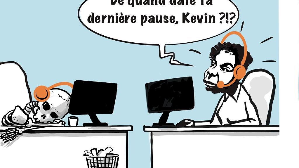 Illustration - Des conditions de travail indignes