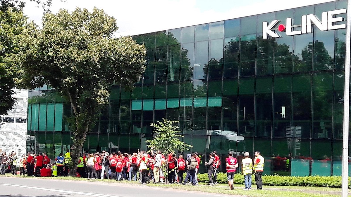 Illustration - Trois jours de grève chez K-Line !