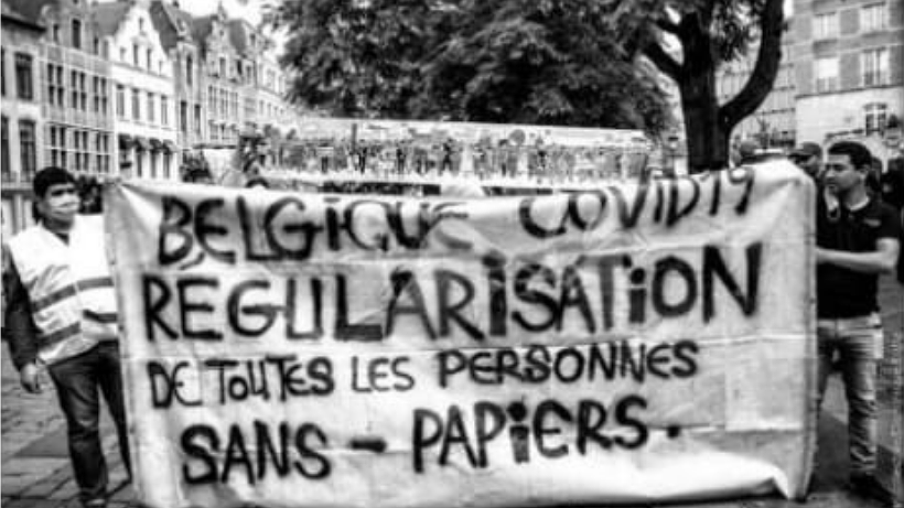 Illustration - Belgique : régularisation des travailleurs sans-papiers !