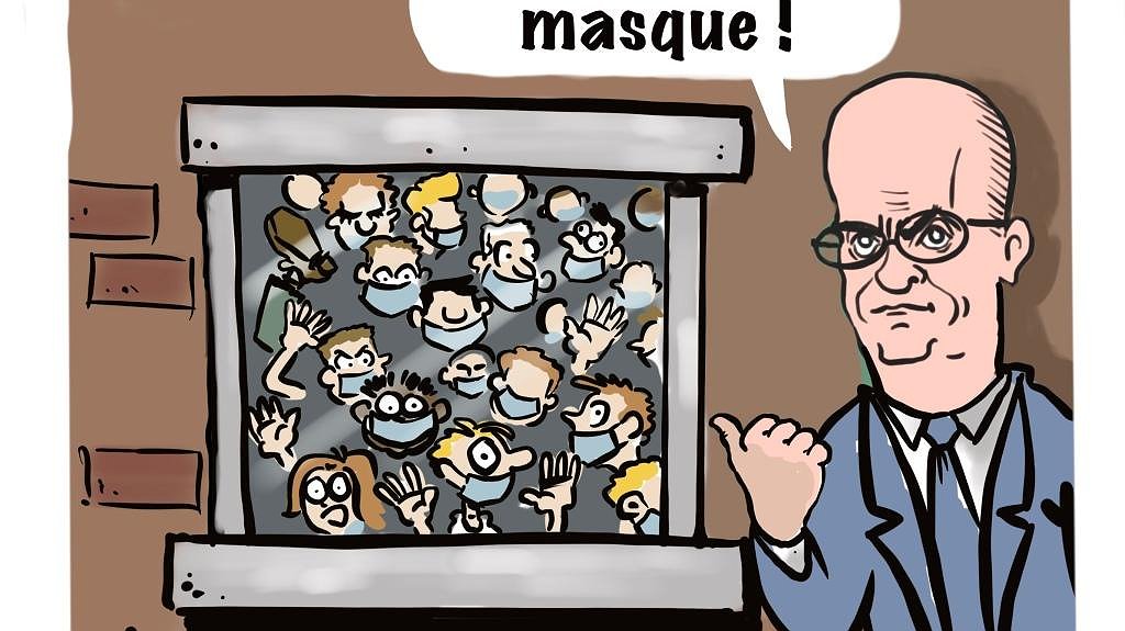 Illustration - Blanquer : baratin sans moyens