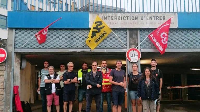 Illustration - Les postiers de Nantes-Bretagne contre un licenciement