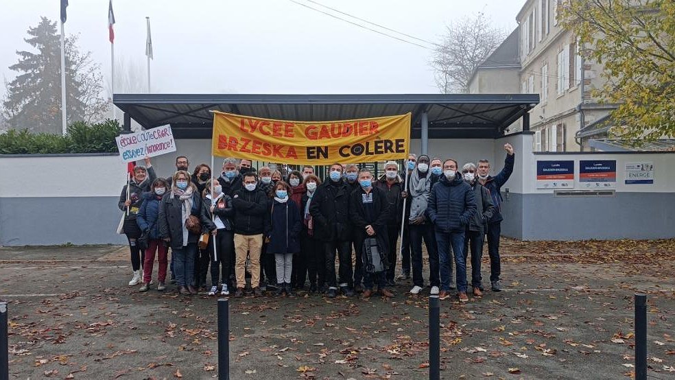 Illustration - Grève au lycée Gaudier-Brzeska