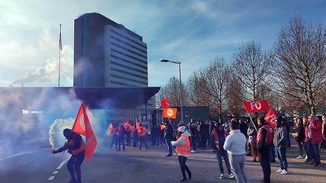 Illustration - Grève pour les salaires et les conditions de travail