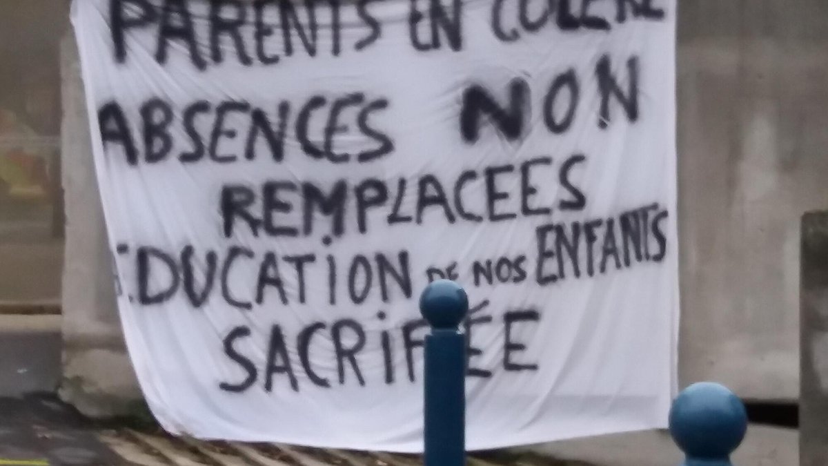 Illustration - Grève dans les écoles