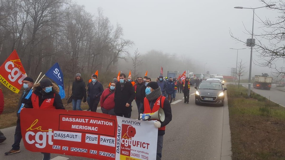 Illustration - Manifestation pour les salaires