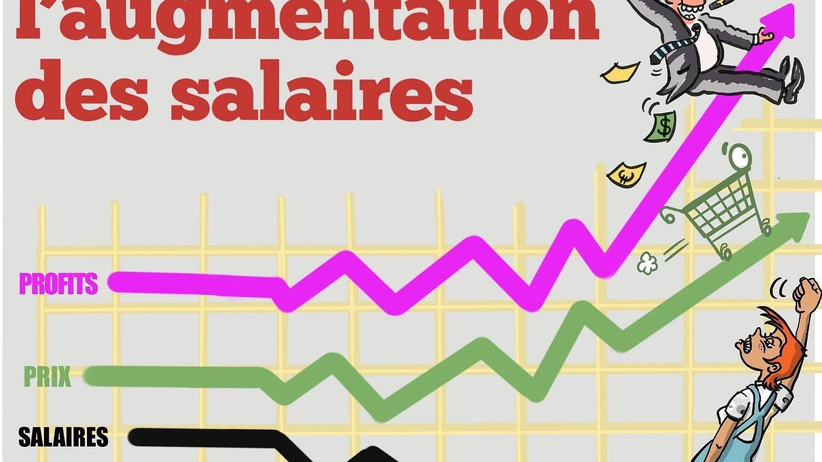 Illustration - Les prix augmentent ? Les salaires doivent suivre !