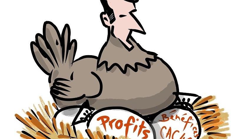 Illustration - Macron candidat anti-ouvrier