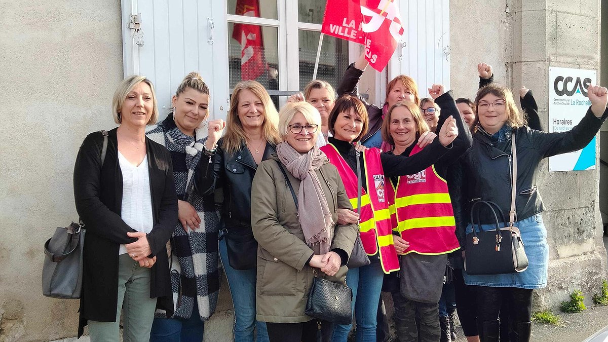 Illustration - Grève pour des embauches