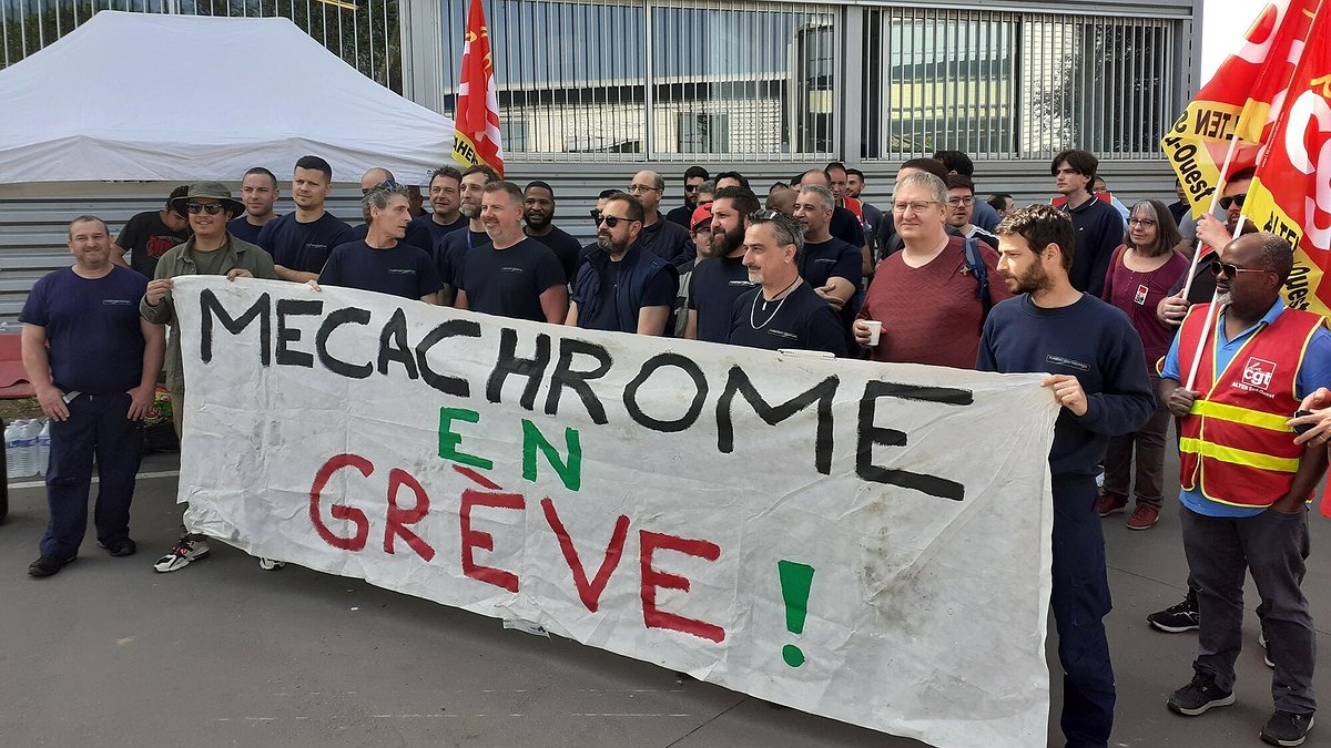 Illustration - Mécachrome : En lutte pour les salaires