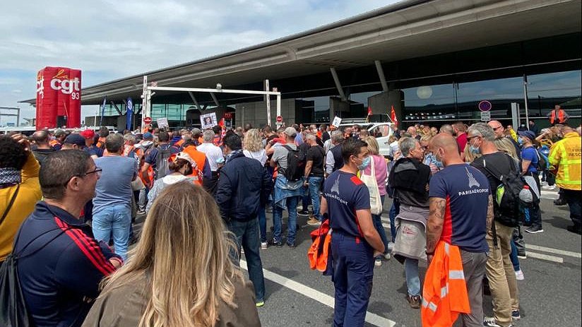 Illustration - Roissy : l’arme des travailleurs, c’est la grève !