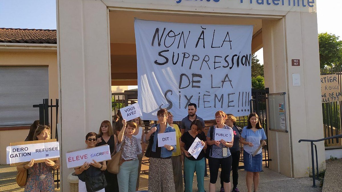 Illustration - Contre une fermeture de classe, une mobilisation qui paie !