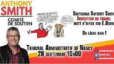 Illustration - Solidarité avec l'inspecteur du travail Anthony Smith