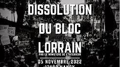 Illustration - Non à la dissolution du Bloc lorrain !