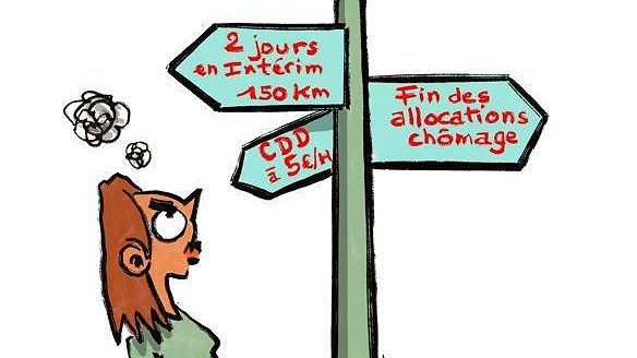 Illustration - Toujours moins d'aides pour les chômeurs