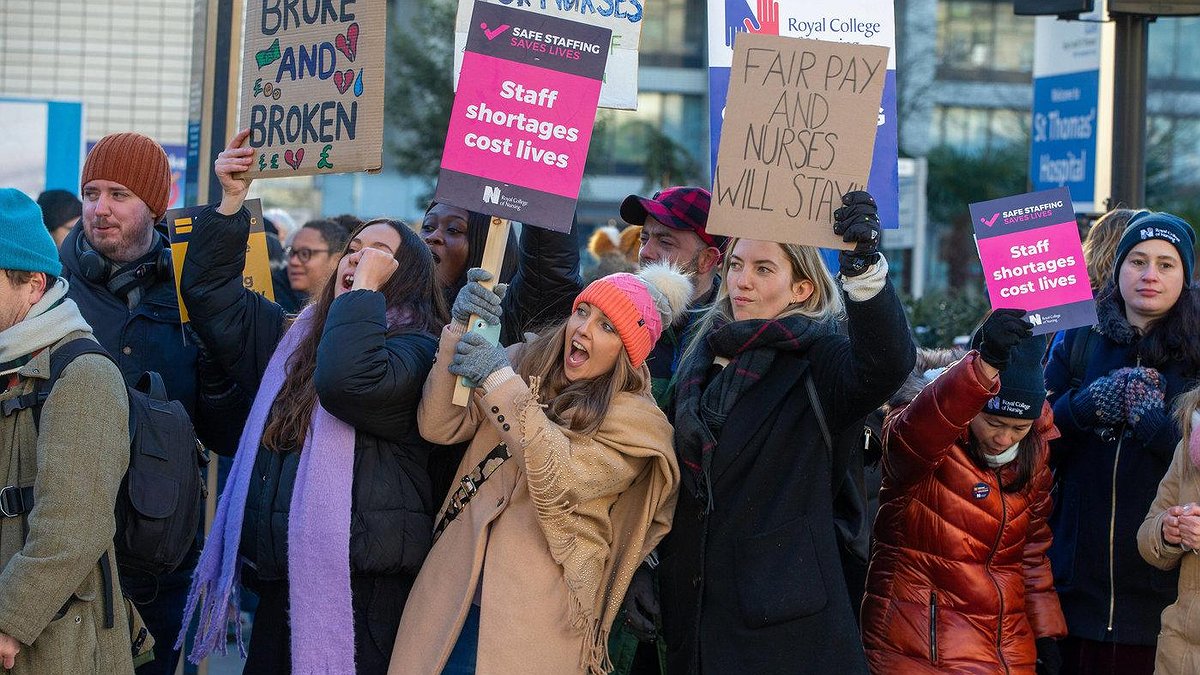 Illustration - Vive les grèves en Grande-Bretagne !