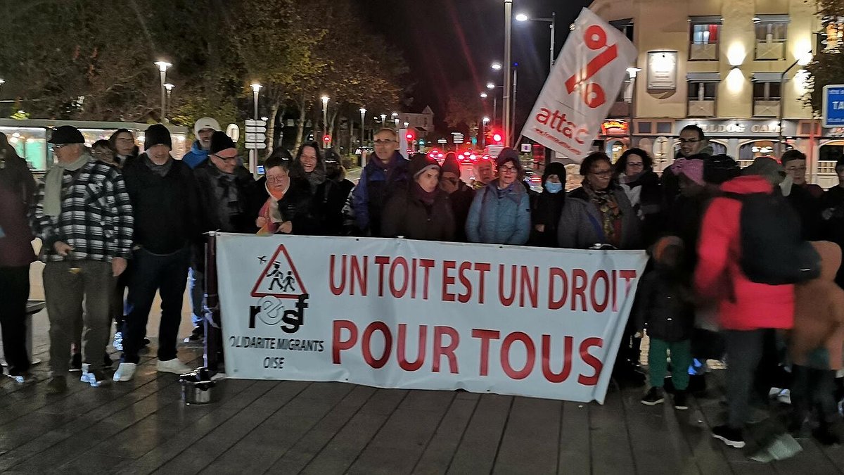 Illustration - nuit de migrants