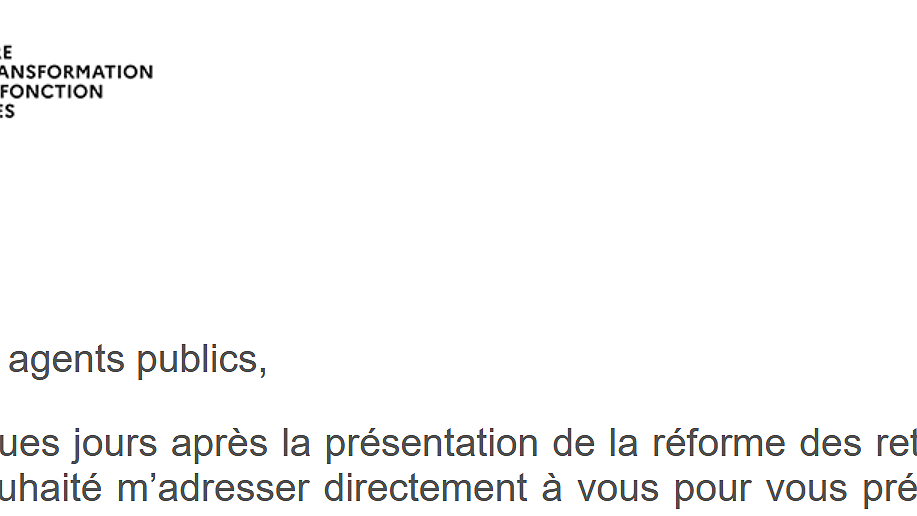 Illustration - Retraites des fonctionnaires : ni 64, ni 70 ans, retrait de la réforme !
