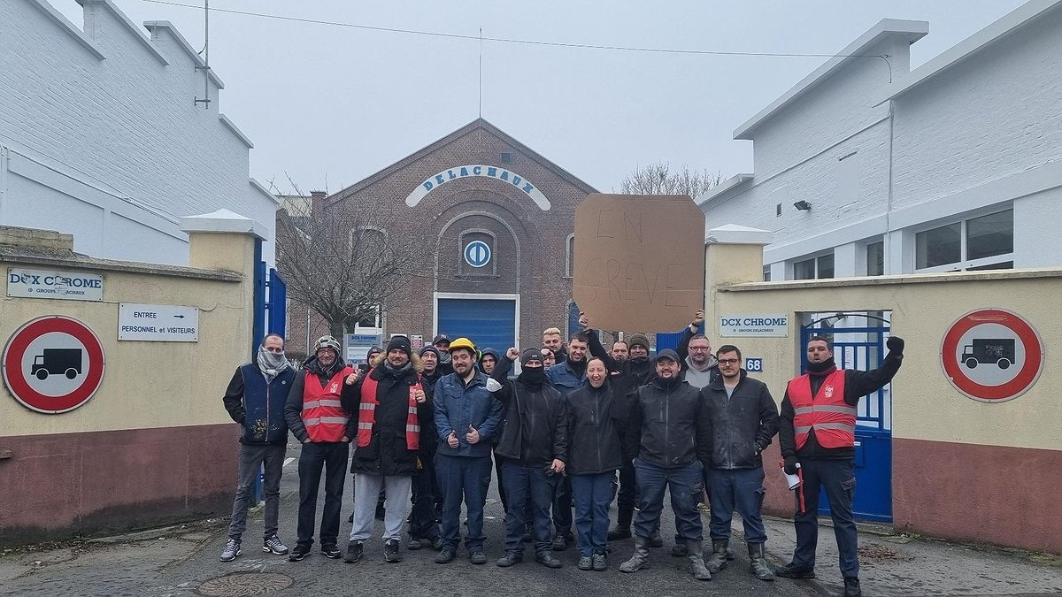 Illustration - DCX Chrome en grève pour les salaires