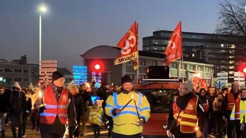 Illustration - Une manifestation inhabituelle