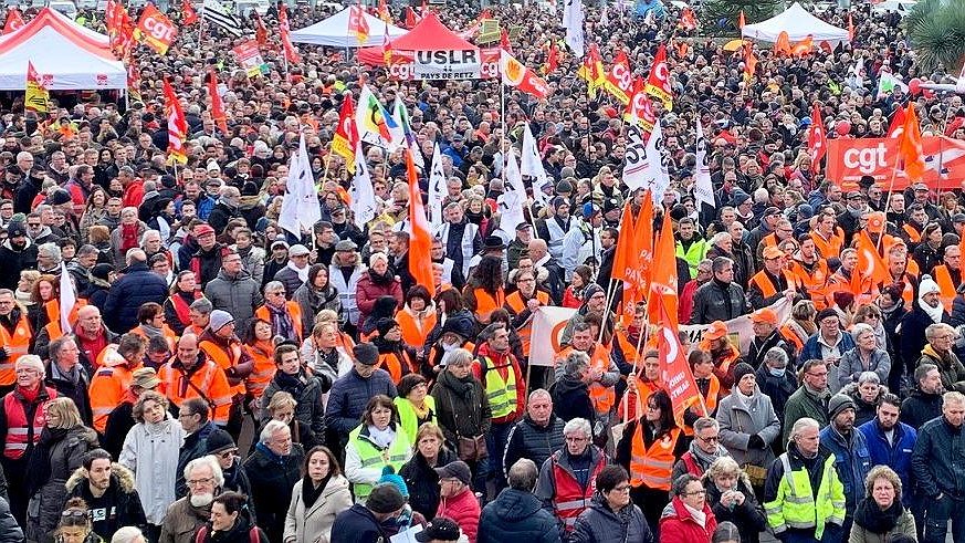 Illustration - Des manifestations énormes et toujours plus nombreuses