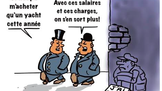 Illustration - Dividendes : le parasitisme de la bourgeoisie