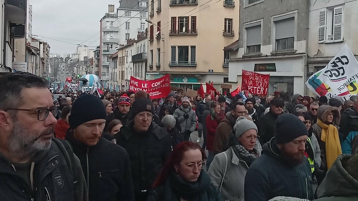 Illustration - Echos de la mobilisation du 7 mars à Limoges  