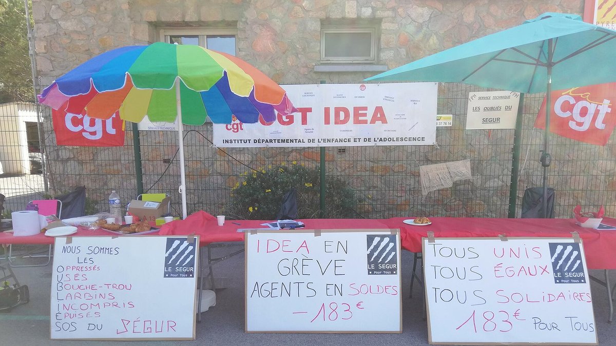 Illustration - Oubliés du Ségur – Grève à l'IDEA