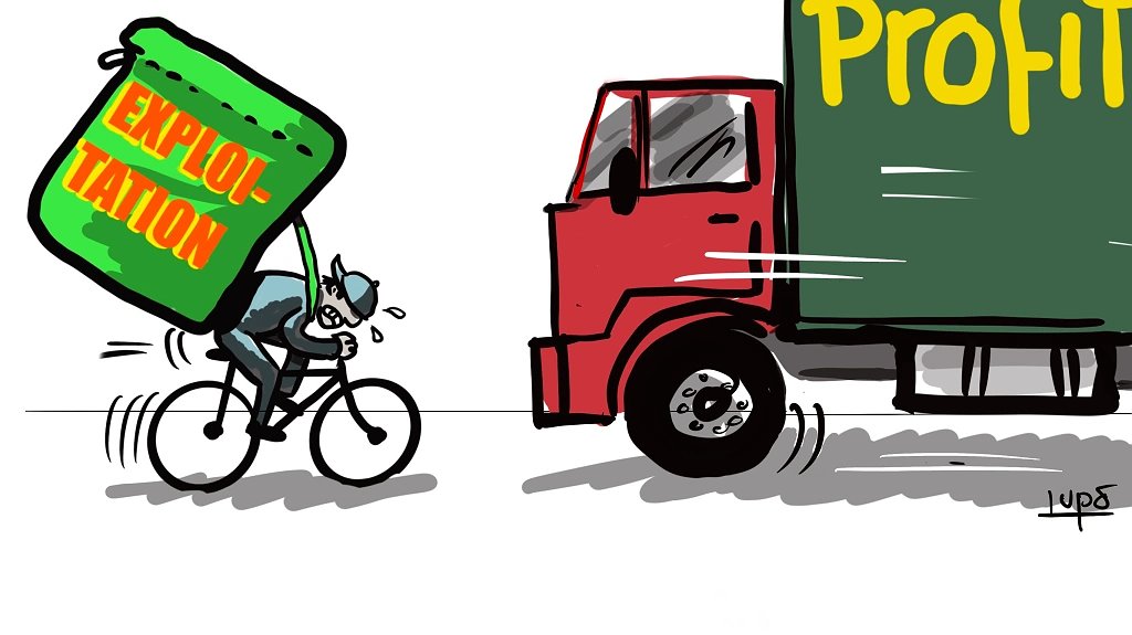 Illustration - Micro-entrepreneurs : travail précaire, retraite de misère