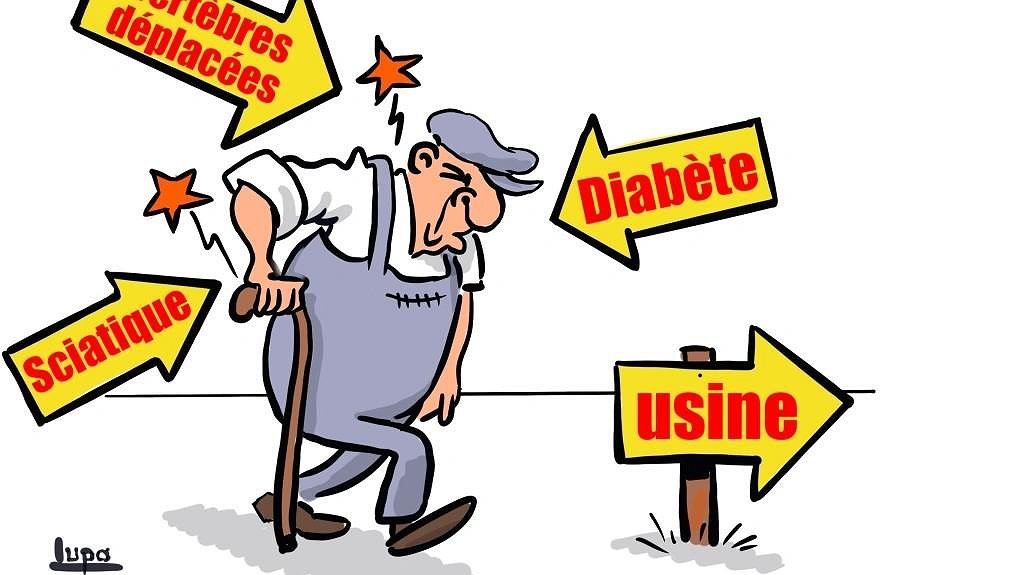 Illustration - Retraites : une vie d’exploitation, une pension de misère