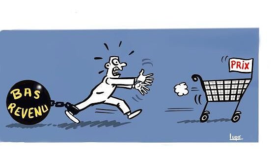 Illustration - Précarité alimentaire en aggravation