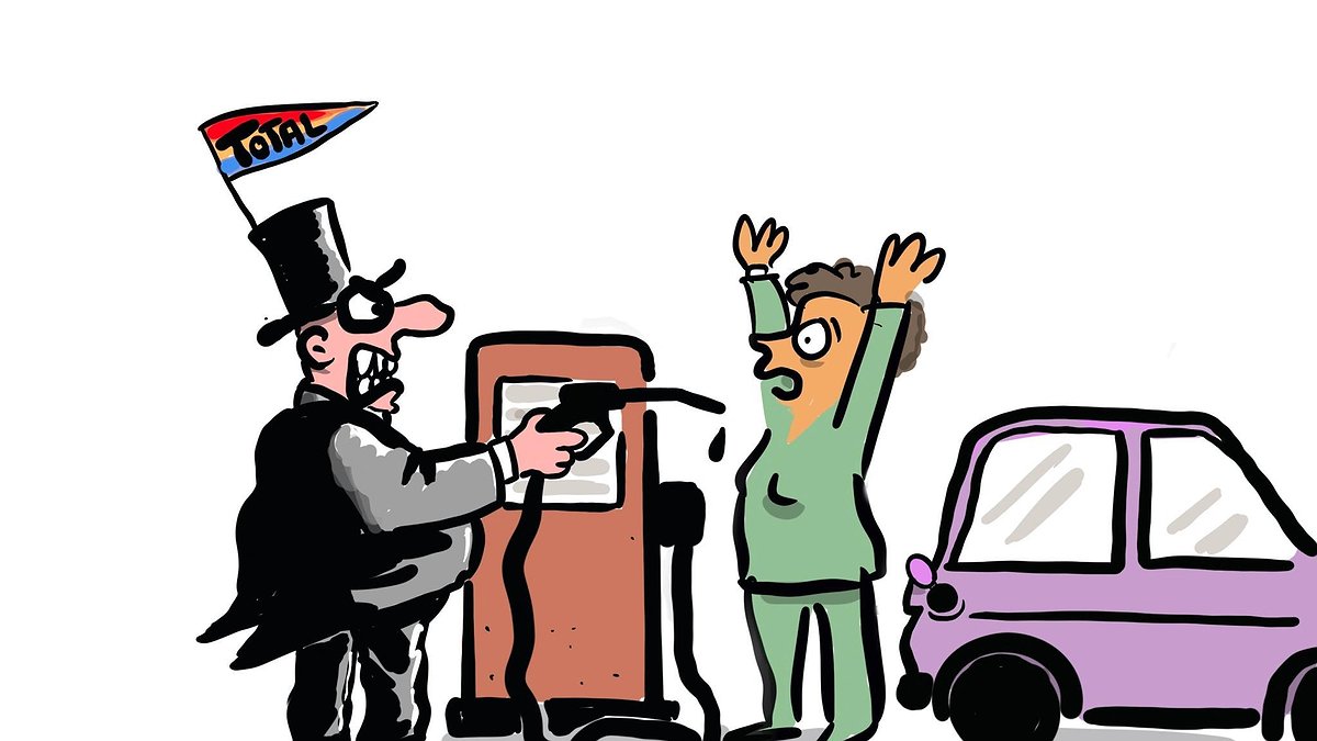 Illustration - Carburants : flambée d’hypocrisie