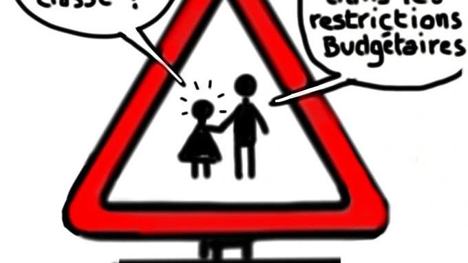 Illustration - Mobilisation au collège Aristide Briand