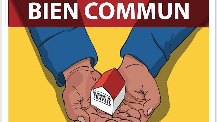 Illustration - Non à la fermeture de la Bourse du Travail 