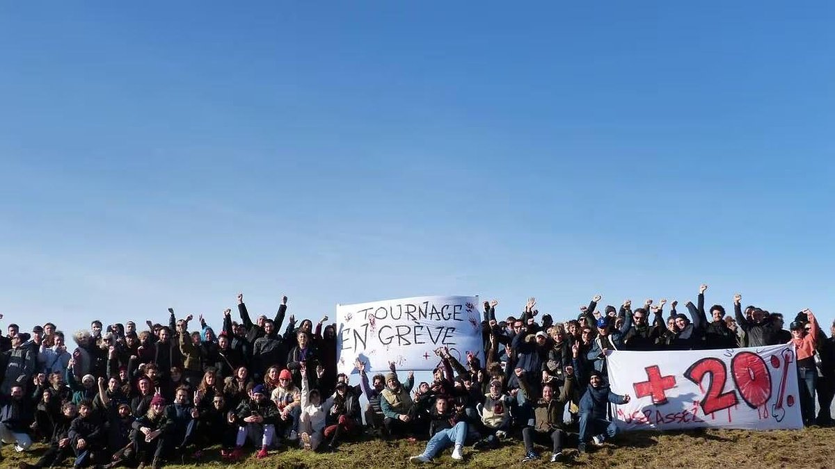 Illustration - Grève des travailleurs du spectacle