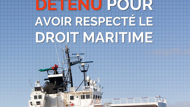 Illustration - Ocean Viking : sanctionné pour avoir sauvé des vies