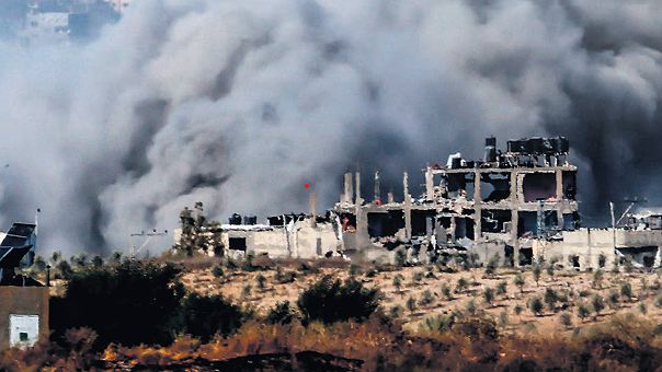 Illustration - Conférence sur Gaza : derrière l’humanitaire, les appétits capitalistes