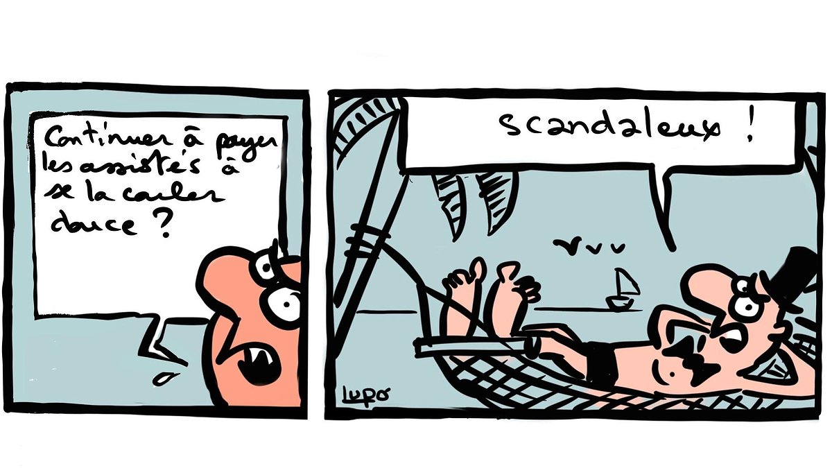 Illustration - CAF : algo de démago