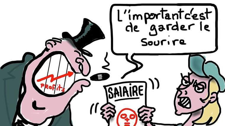Illustration - Salaires : la paupérisation en marche