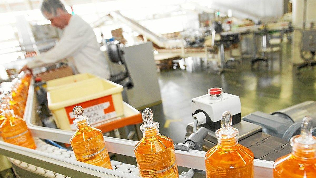 Illustration - Débrayage à Yves Rocher