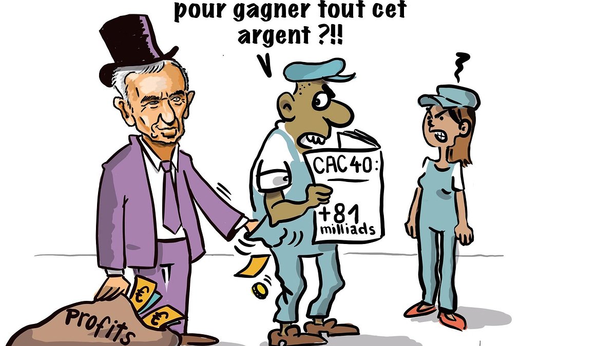 Illustration - Ceux qui possèdent et ceux qui bossent