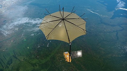 Illustration lancement prochain d’un satellite pour observer les forêts