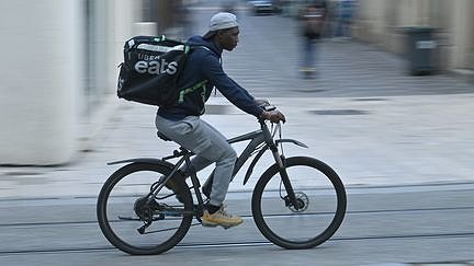 Illustration - Les livreurs en grève