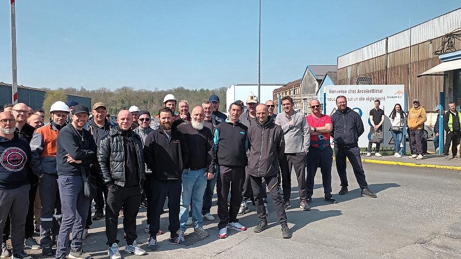 Illustration - Grève à ArcelorMittal