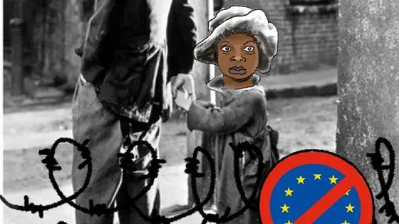 Illustration - une société barbare